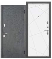 Дверь ФЕНИКС линии Велюр белый софт 96 прав.