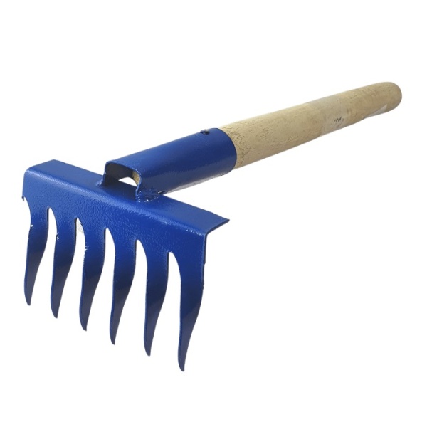 Грабли витые  6-ти зуб. мал. с черенком ГВМ-6