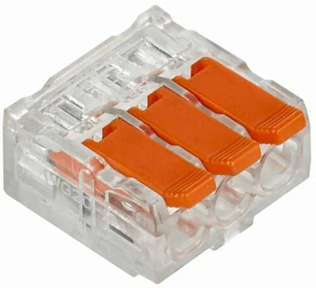 Клемма строительно-монтажная 3 СМК 221-613 IEK UKZ40-613-050