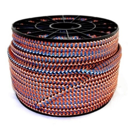 Веревка вязаная ПП цветная 4мм