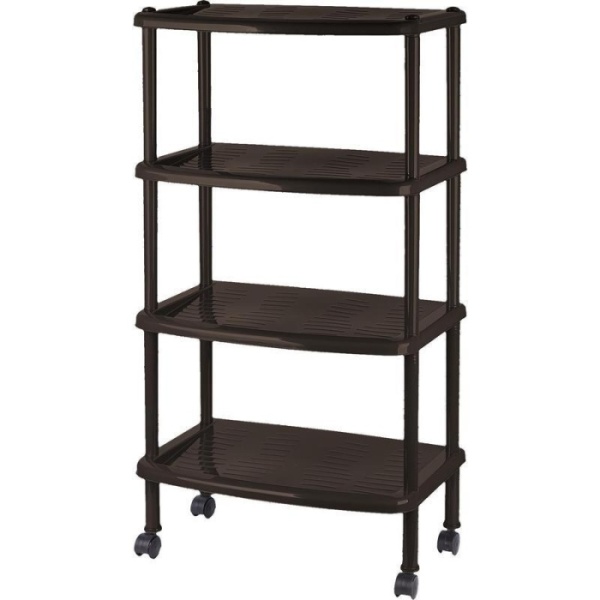 Этажерка для легкой обуви BRANQ 4 полки венге