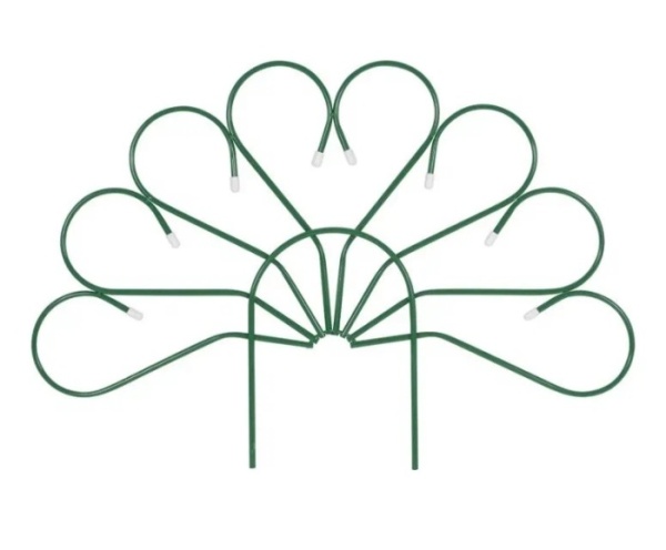 1. Заборчик Павлин, комплект 5секц.50х100см