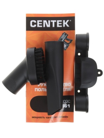4. Пылесос вертикальный Centek CT-2561 (красн-черн) циклон