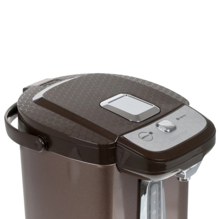 4. Термопот Centek CT-0094 (Шоколадный)  4л, 750Вт, 2 способа подачи