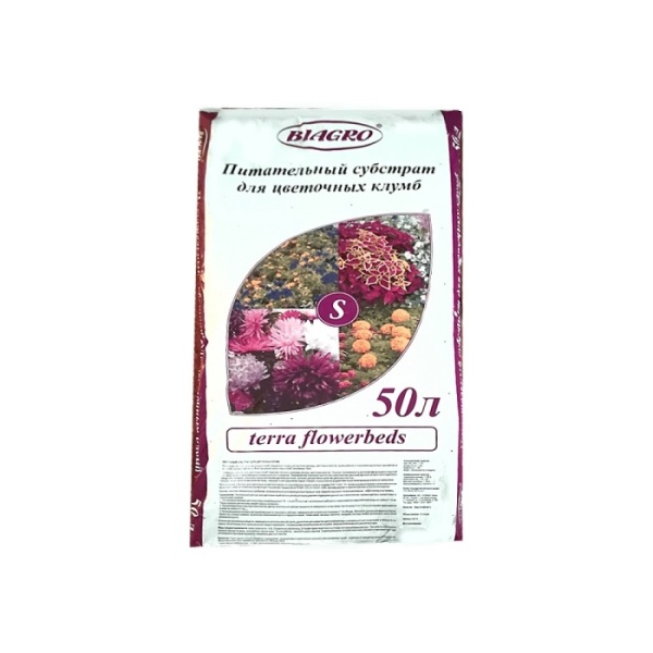 Грунт Субстрат д-цветочных клумб 50л.