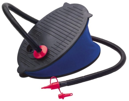 Насос воздушный ножной, 3 л, 28 см, 3 насадки, Intex, 69611