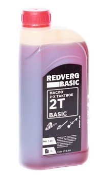 Жидкость техническая 2 тактных двигателей 1л RedVerg Basic