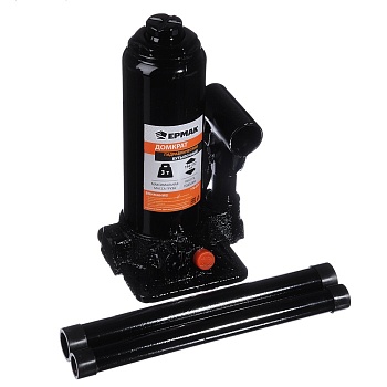 Домкрат гидравлический бутылочный 3т , высота подъема 194-372мм в кейсе