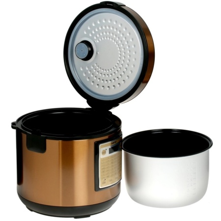 3. Мультиварка Centek CT-1495 black (ЗОЛОТО)  5.0л, 42 программы + Мультишеф