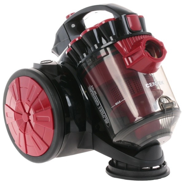 1. Пылесос Centek CT-2531 мультициклон 1800-350Вт, стакан 1,5 л, телескоп металл. трубка