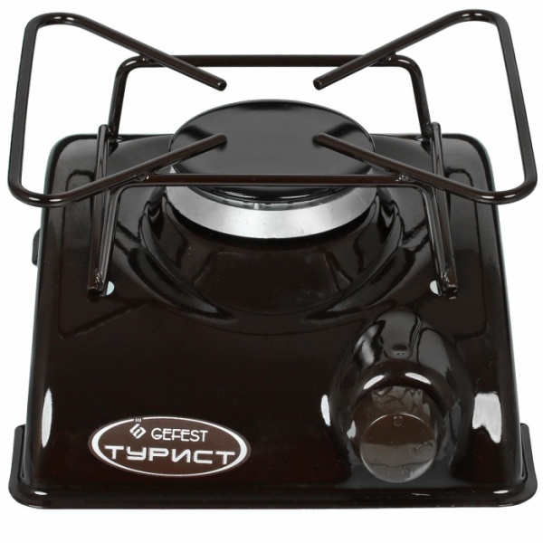 1. Плита газовая настольная GEFEST ПГТ1 Турист-802 газ,1конф,100х170х200мм