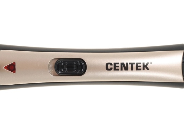 2. Стайлер Centek CT-2091 25Вт, керам. покрытие, диаметр 9мм, фиксатор, 200C°, Soft touch