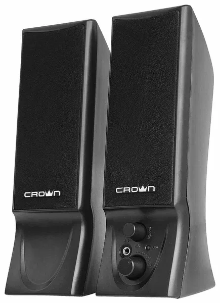 1. Акустическая система 2.0 CROWN CMS-602