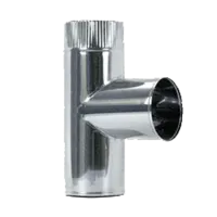 Тройник оцинков. ф.100мм